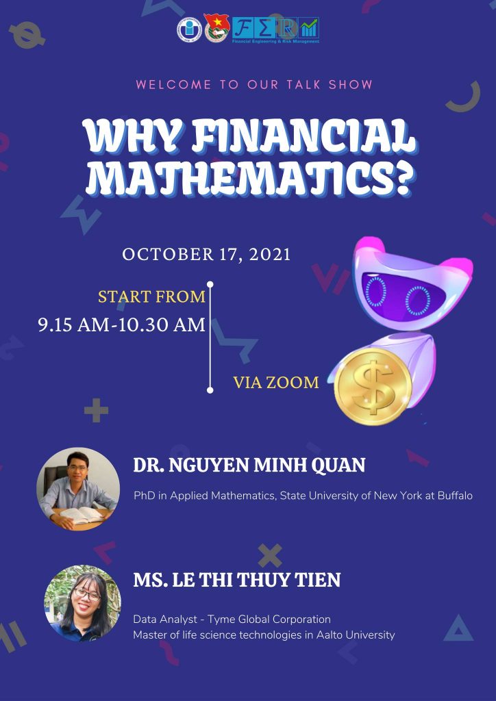 Seminar Announcement: Why Financial Mathematics?